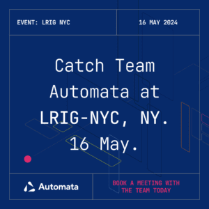 Catch Team Automata at LRIG-NYC, NY. 16 May.